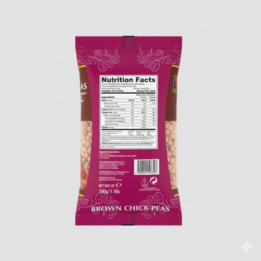 TRS Brown Chickpeas (Kala Chana) - 500g