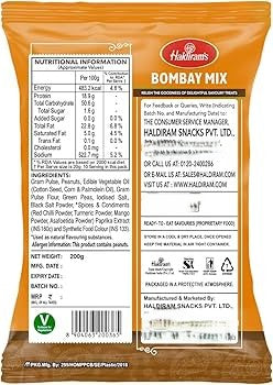 Haldirams Bombay Mix - 200g