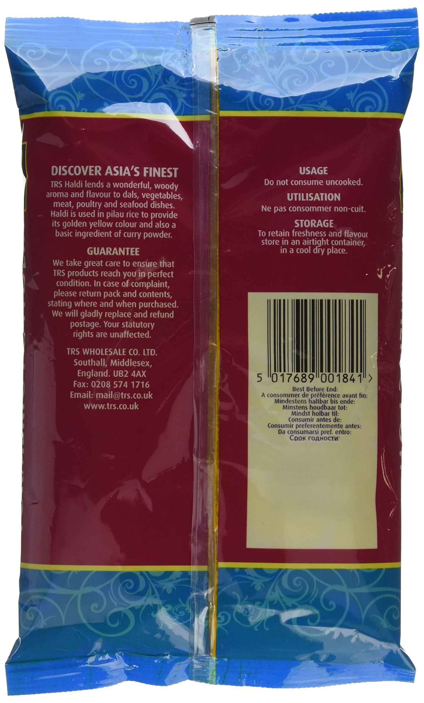 TRS Turmeric Powder (Haldi) - 400g