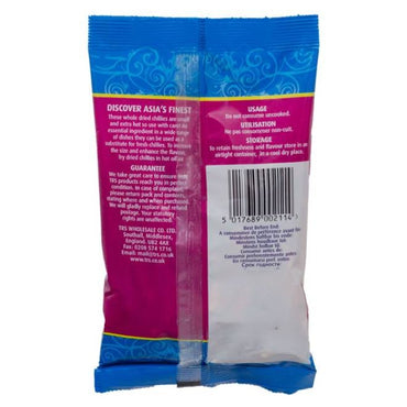 TRS Extra Hot Red Chillies (Whole) - 50g