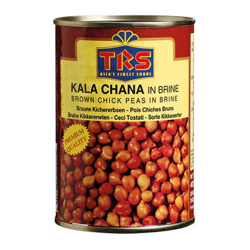 TRS Brown Chickpeas Tin (Kala Chana) - 400g