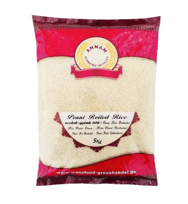 Rice - Annam Ponni Boiled Rice - 5kg