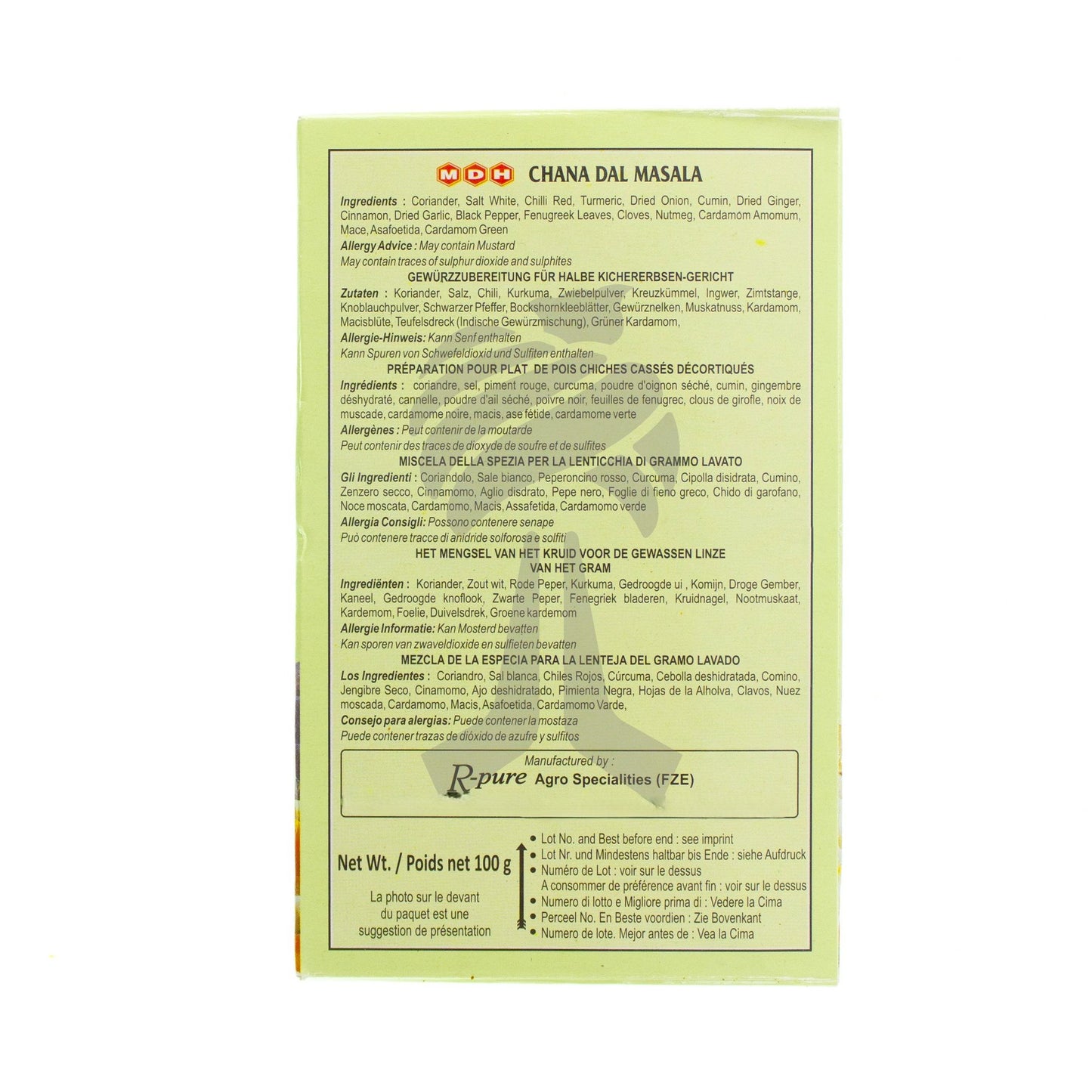 MDH Chana dal masala - 100g