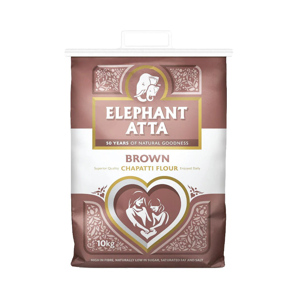 Atta - Elefant Brown Chapatti Atta - 10kg