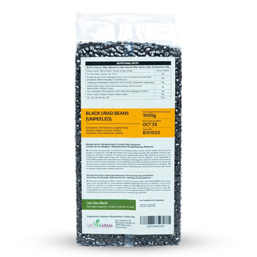 Ethnic Aahar Urid Whole (Black) - 1kg