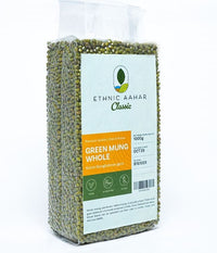 Ethnic Aahar Mung Beans (Whole) - 1kg