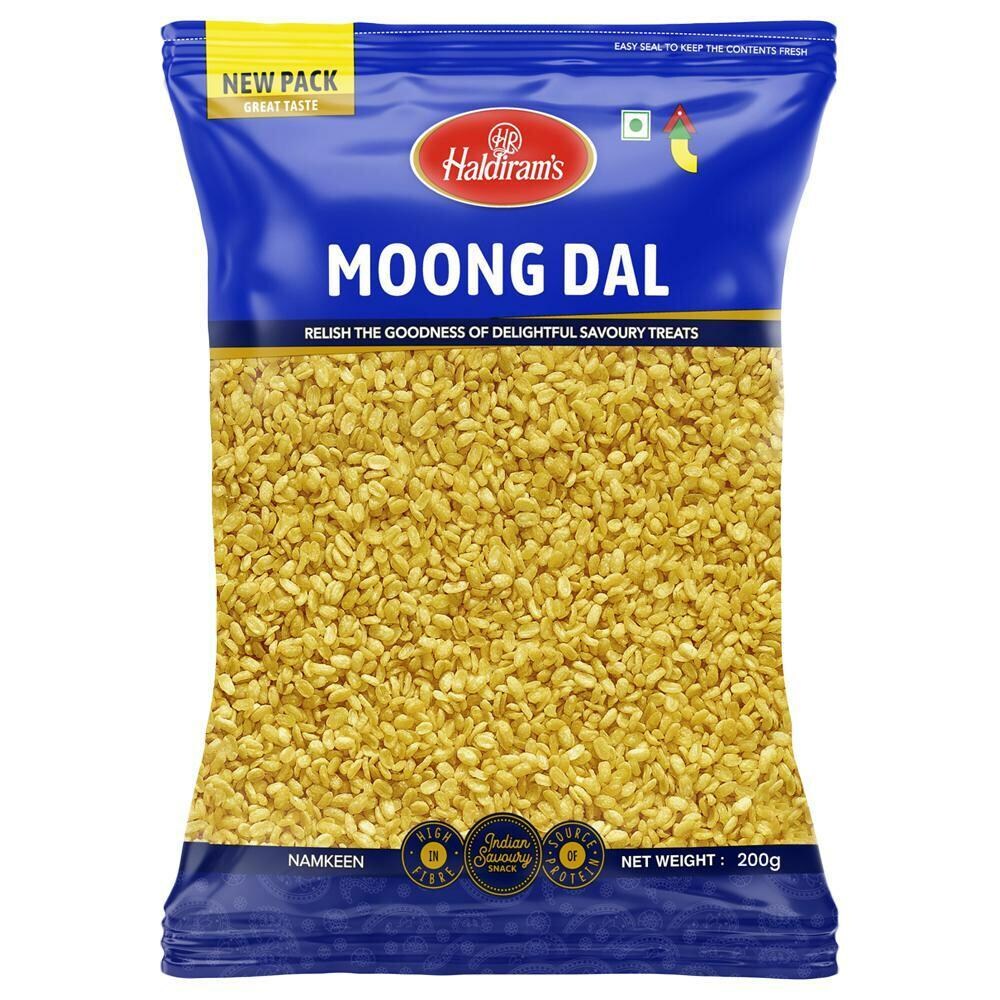Haldirams Moong Dal (Plain) - 200g