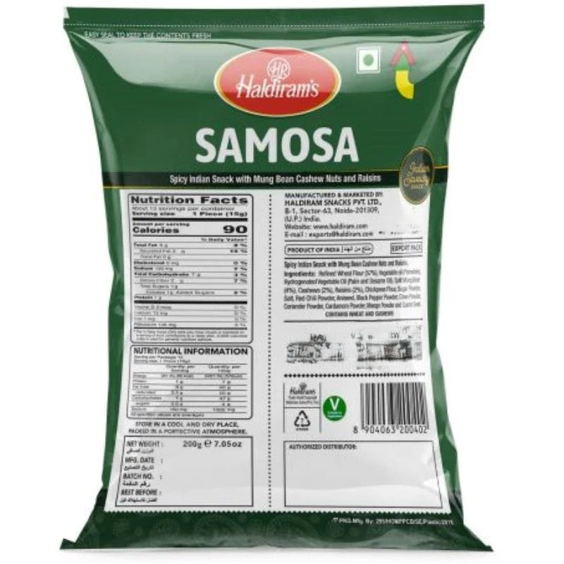 Haldirams Samosa - 200g