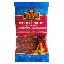 TRS Extra Hot Red Chillies (Whole) - 50g