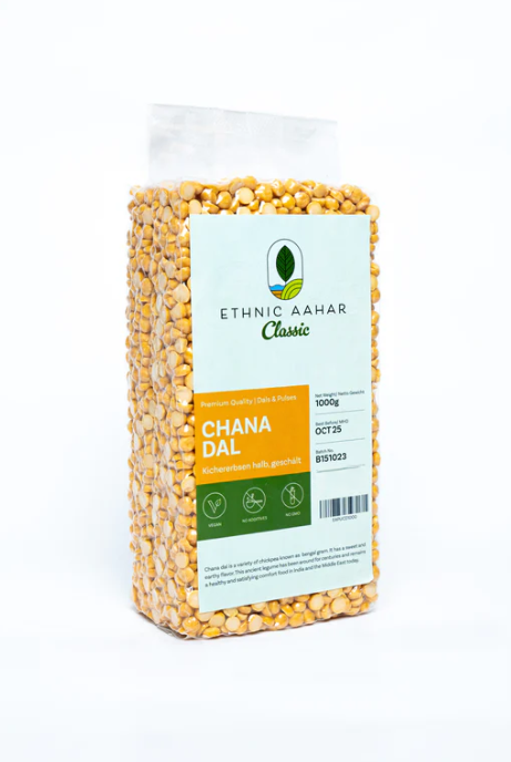 Ethnic Aahar Chana Dal (Bengal Gram Split) - 1kg