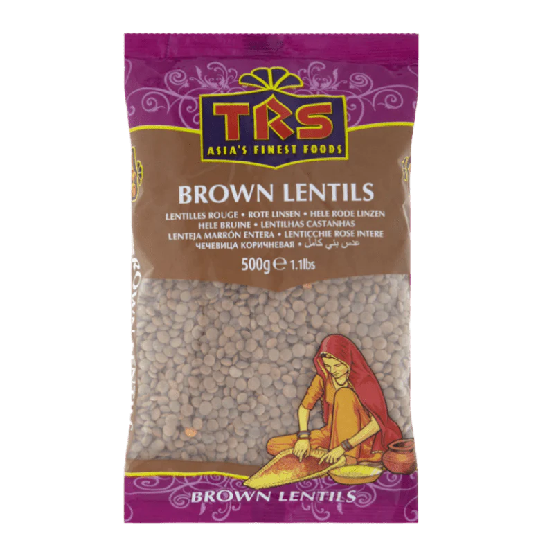 TRS Whole Brown Lentils (Malika/Masoor)