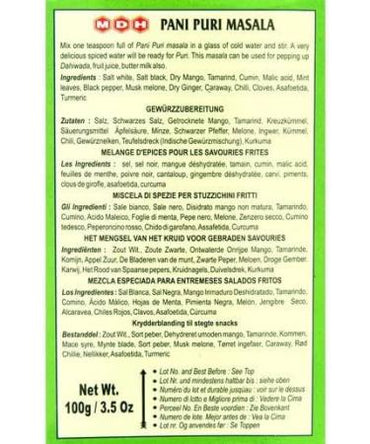 MDH Pani Puri Masala - 100g