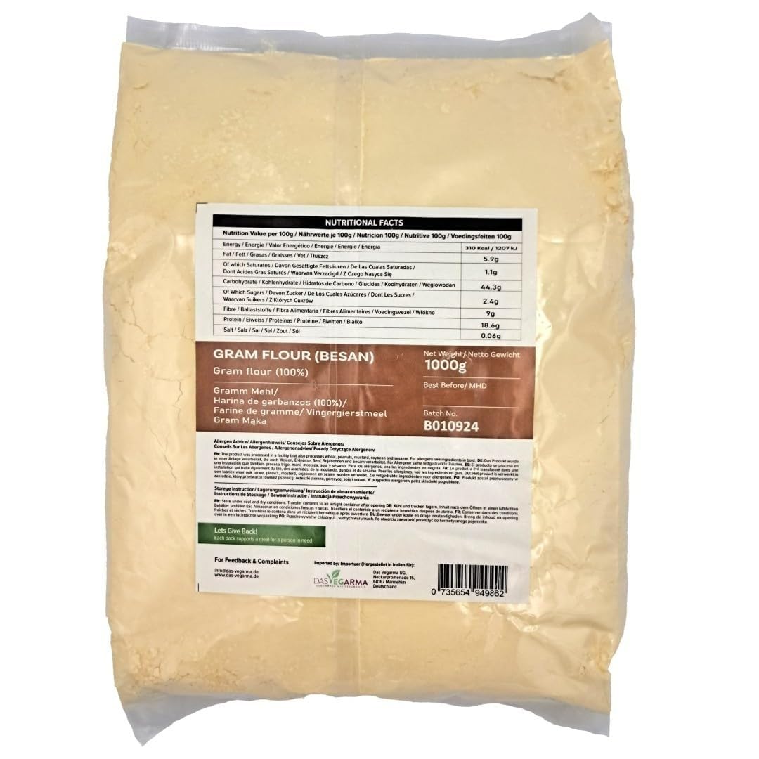 Besan - Ethnic Aahar Gram Flour - 1kg