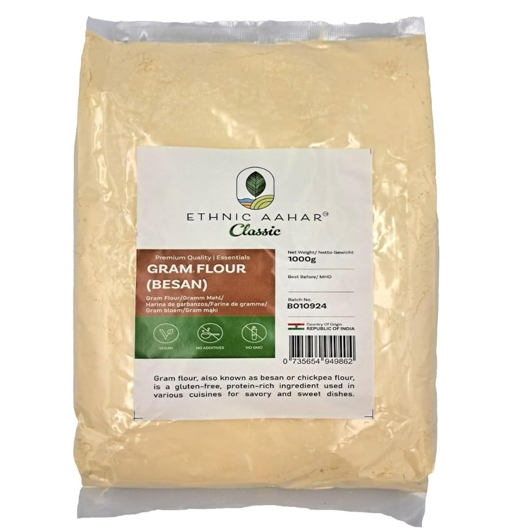 Besan - Ethnic Aahar Gram Flour - 1kg