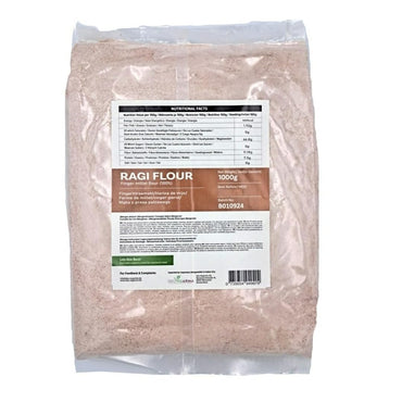 Ethnic Aahar Ragi Flour (Red Teff Flour) - 1kg