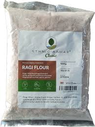 Ethnic Aahar Ragi Flour (Red Teff Flour) - 1kg