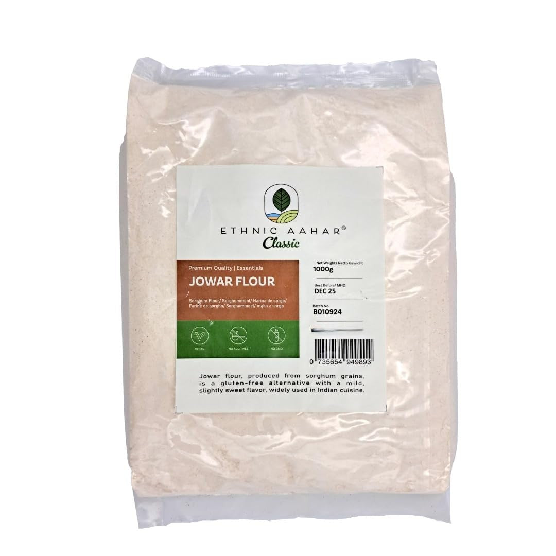 Ethnic Aahar Juwar Flour - 1kg