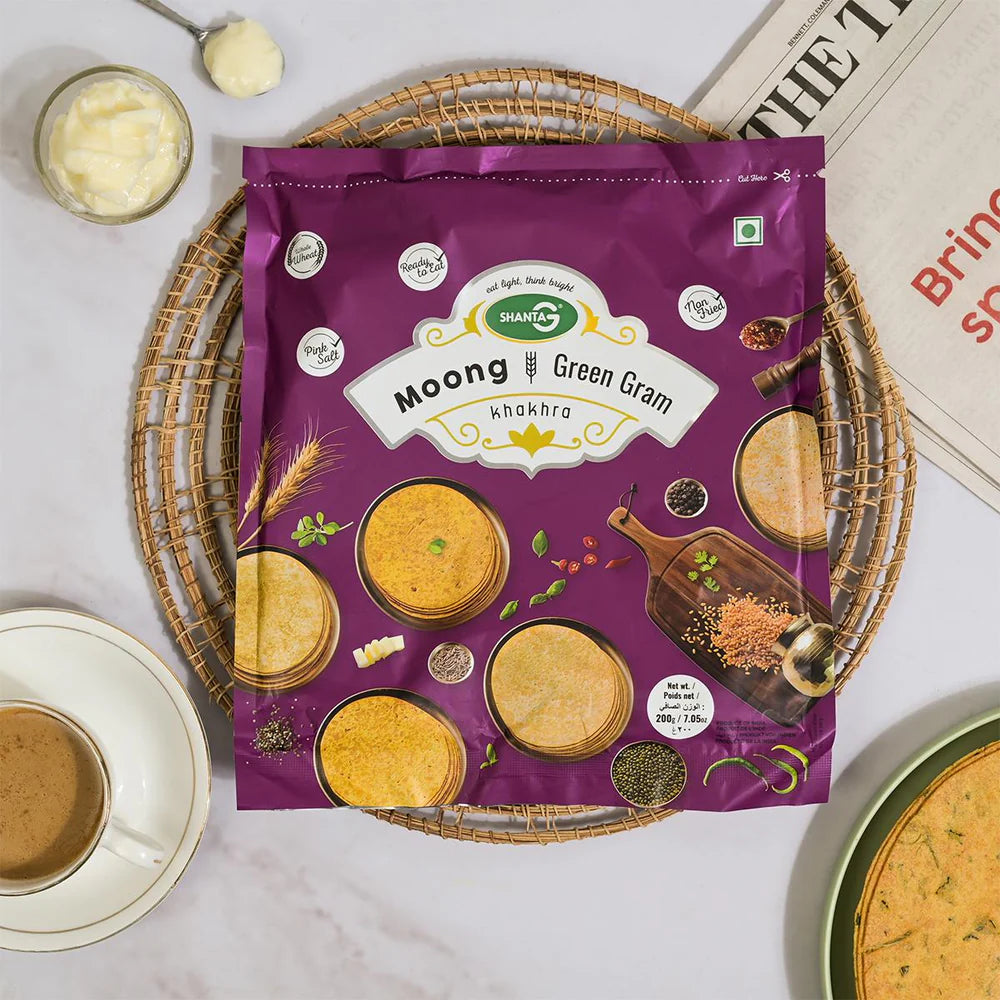 Shanta Moong Green Gram khakhra - 200g