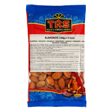 TRS  Whole Almonds (Californian) - 100g
