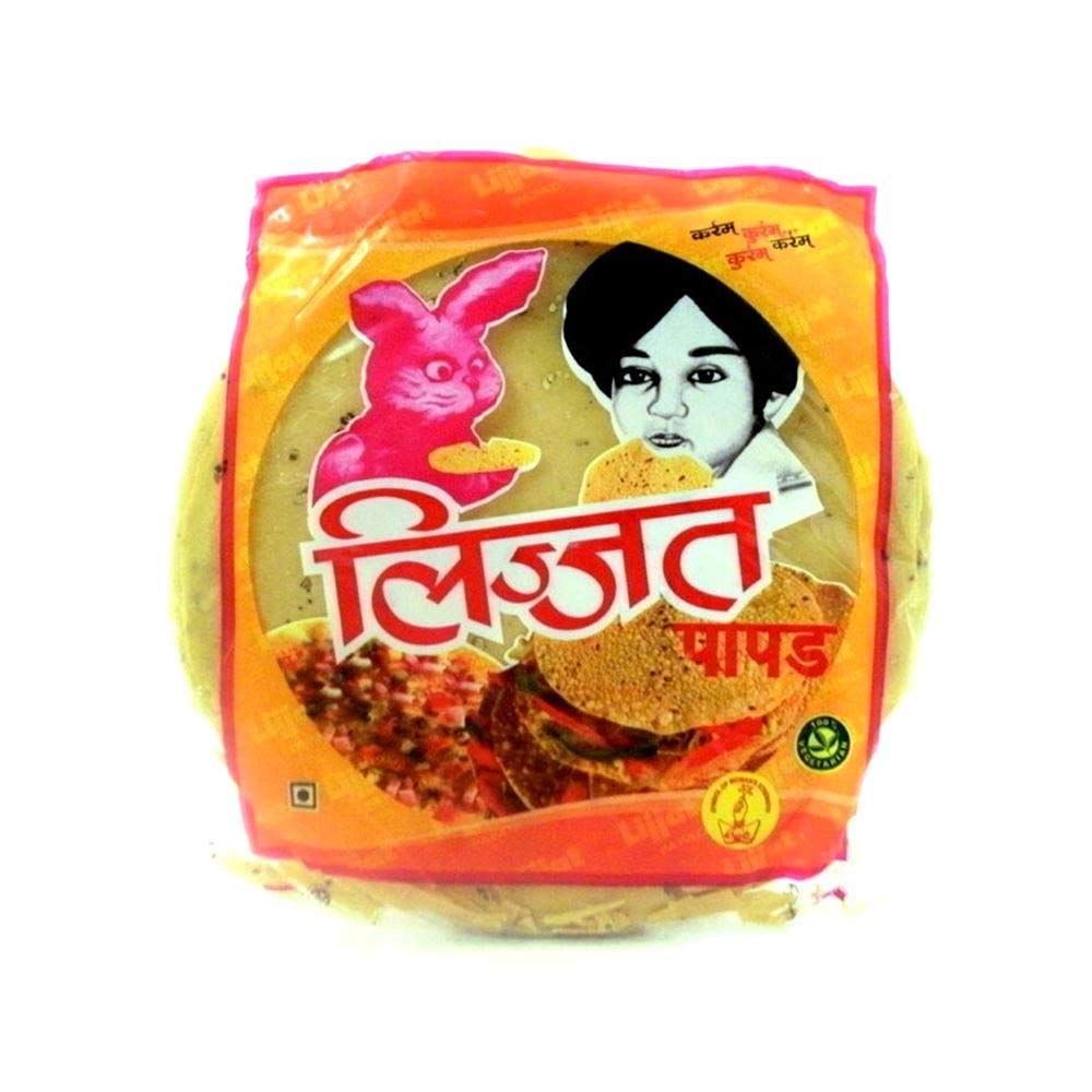 Lijjat Green Chilli Papad - 200g