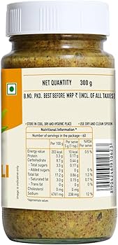 Priya Green Chilli Pickle (without Garlic) - 300g