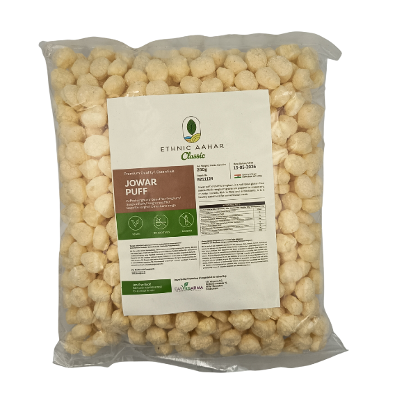Ethnic Aahar Jowar Puff - 250g
