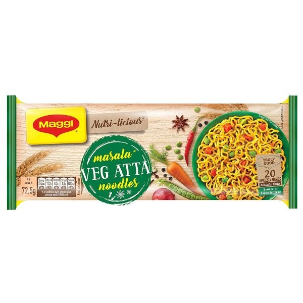 Maggi Masala Veg Atta Noodles